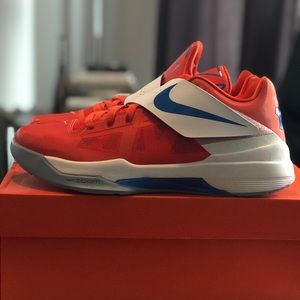 Nike Zoom KD IV (Kevin Durant - OKC Colorway)